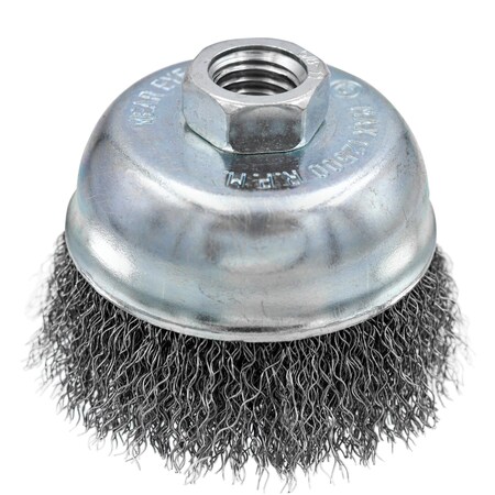 Shark Industries WIRE BR CRIMPED CUP 3X5/8-11 SI14076